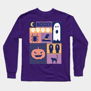 Ugly Halloween Sweater Long Sleeve T-Shirt